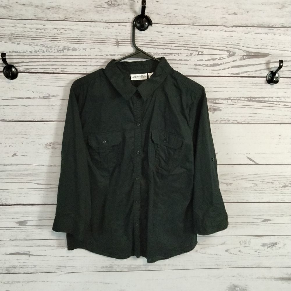 "St. John's Bay" woman's button down shirt